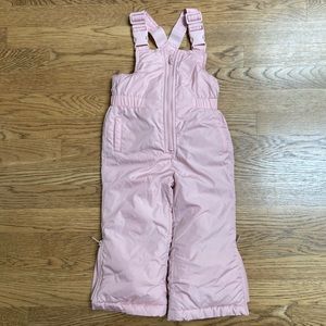 EUC Baby Gap snow pants with bib (2T)